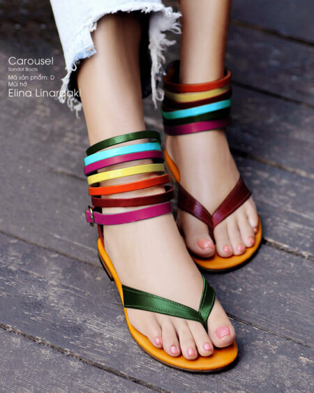Carousel Sandal Boots