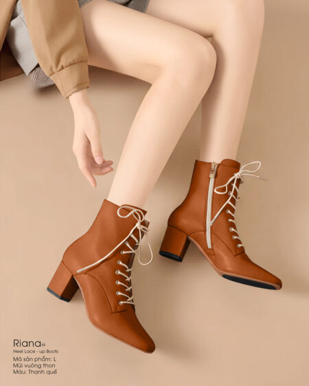 Riana Heel Lace-up Boots