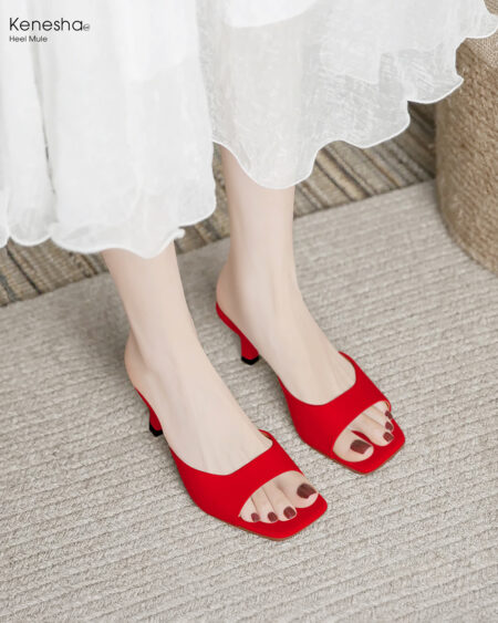 Kenesha Heel Mule