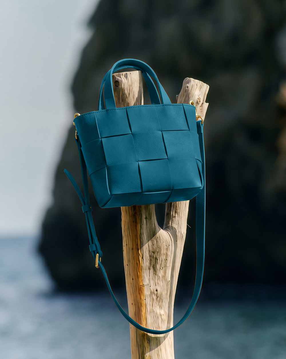 WP Mini Woven Bag - Ảnh 2